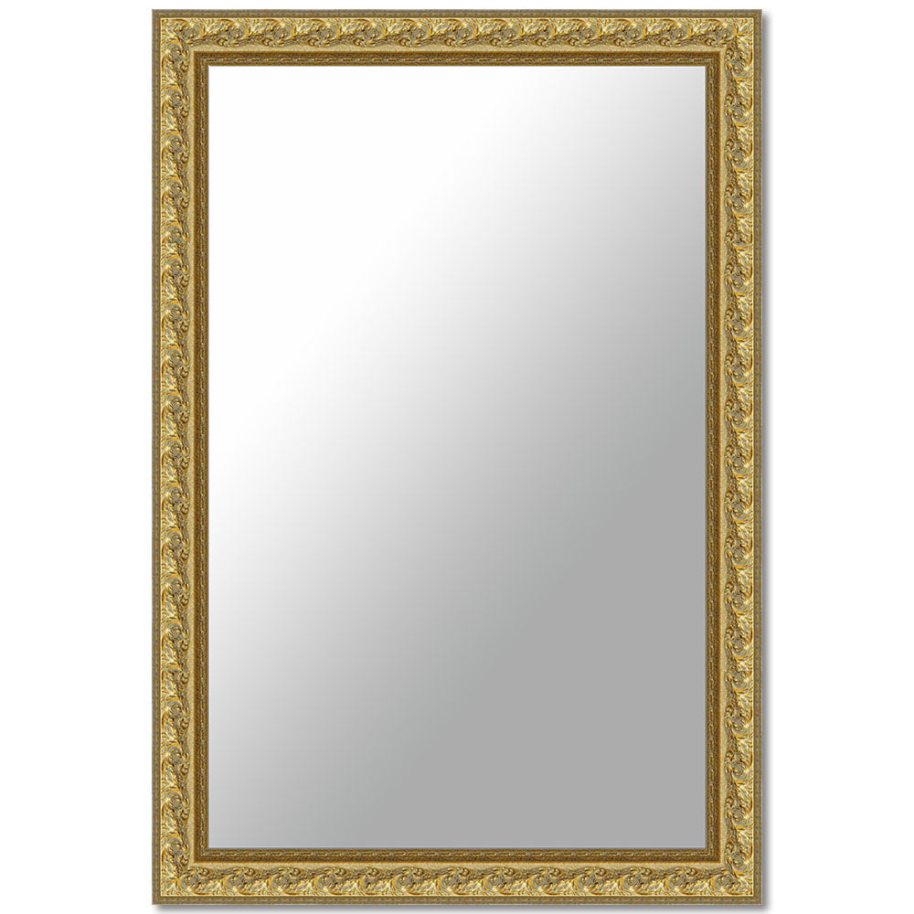 Grand miroir doré pas cher design Hortense - Grand Miroir - 120x180cm-Miroir grand format