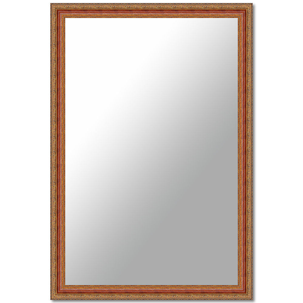 Grand miroir doré pas cher design Marius - Grand Miroir - 120x180cm-Miroir grand format