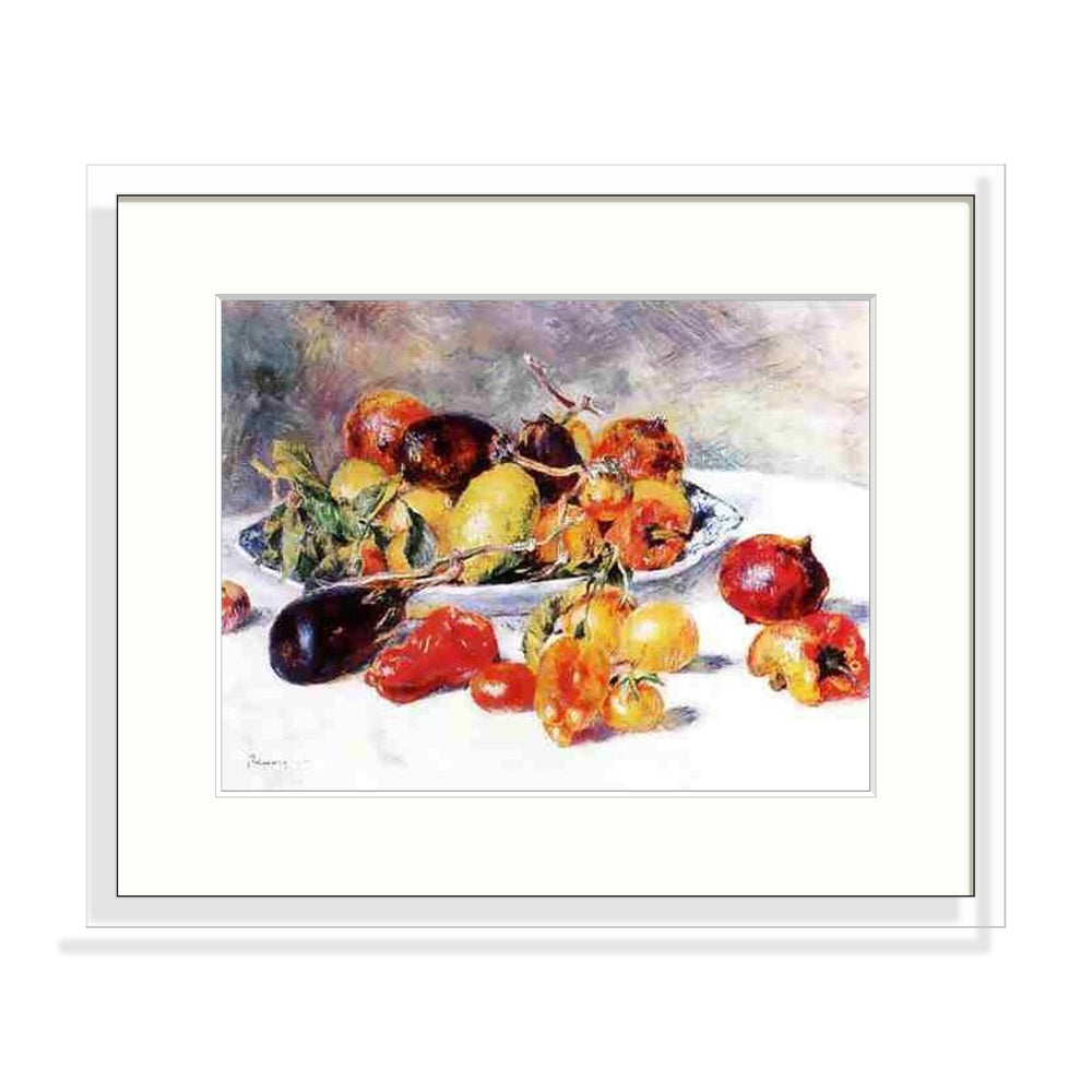 Renoir - Fruits du Midi Le Cadre Décoration intérieure Tableaux cadre bois affiche poster oeuvre d'art rapport qualité prix pas cher peintre célèbre