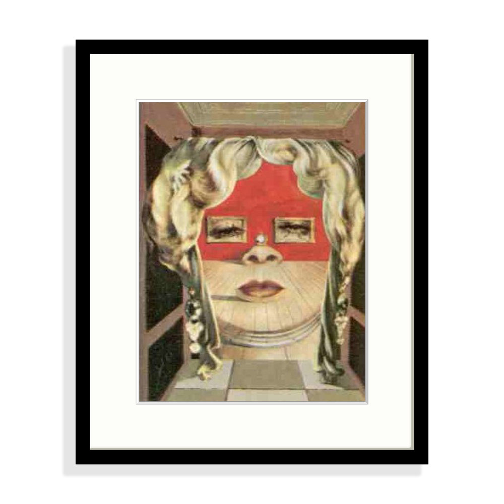 Dali - Le visage de Mae West Le Cadre Décoration intérieure Tableaux cadre bois affiche poster oeuvre d'art rapport qualité prix pas cher peintre célèbre