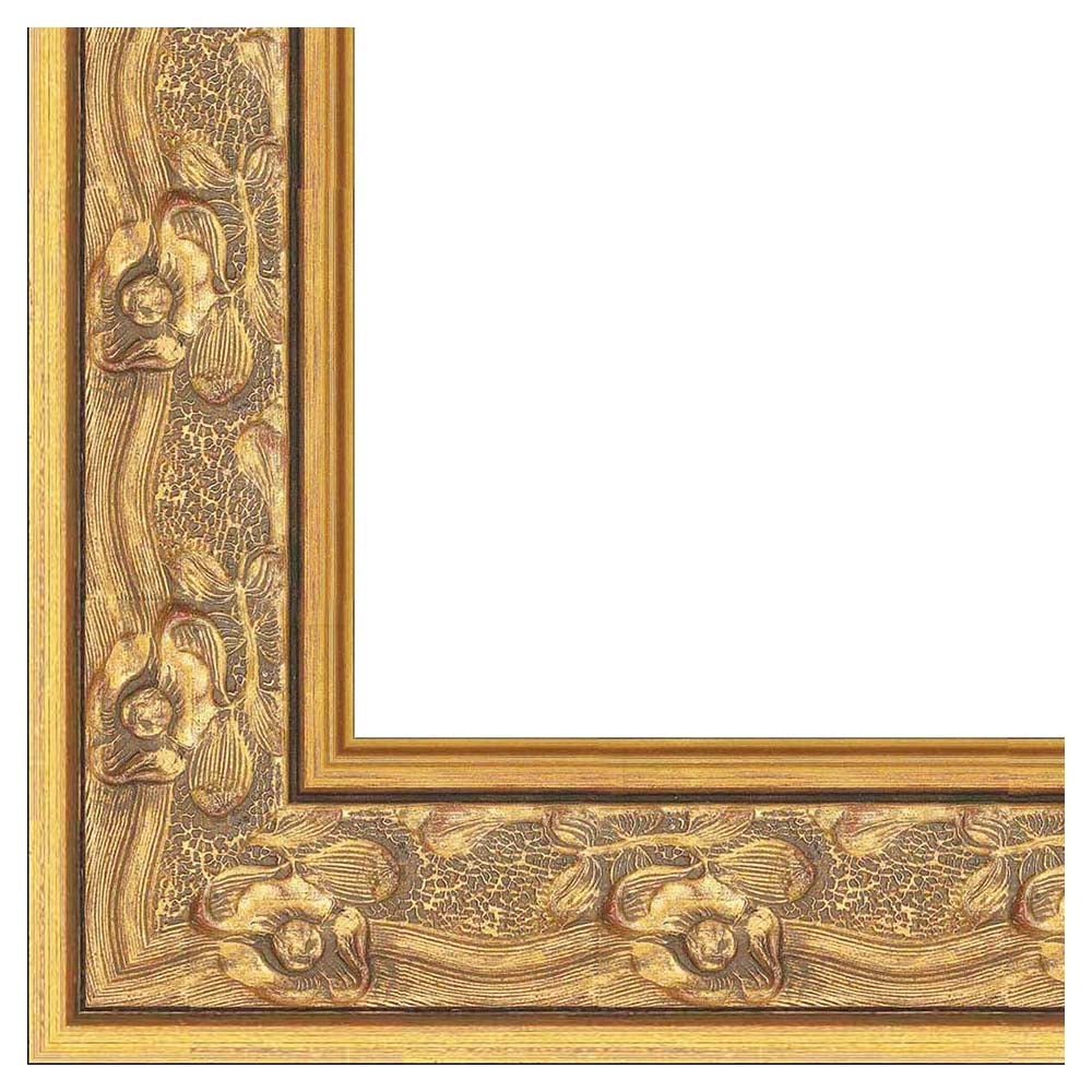 Grand miroir doré pas cher design Pauline - Grand Miroir - 120x180cm-Miroir grand format