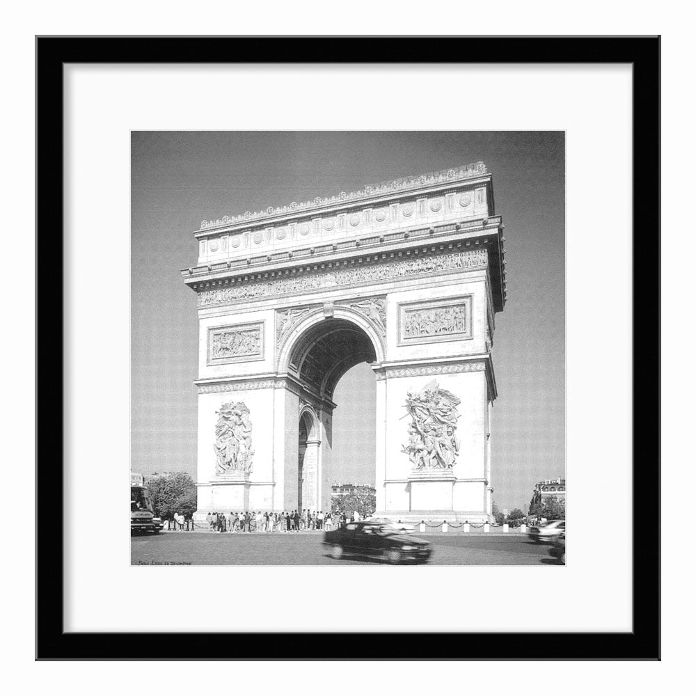 L'Arc de Triomphe de jour, 1956