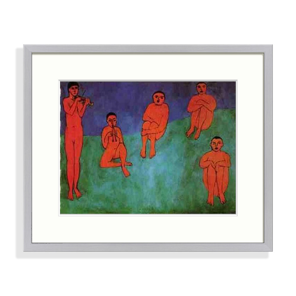 Matisse - La musique Le Cadre Décoration intérieure Tableaux cadre bois affiche poster oeuvre d'art rapport qualité prix pas cher peintre célèbre