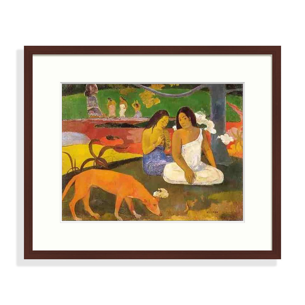Gauguin - Arearea Le Cadre Décoration intérieure Tableaux cadre bois affiche poster oeuvre d'art rapport qualité prix pas cher peintre célèbre