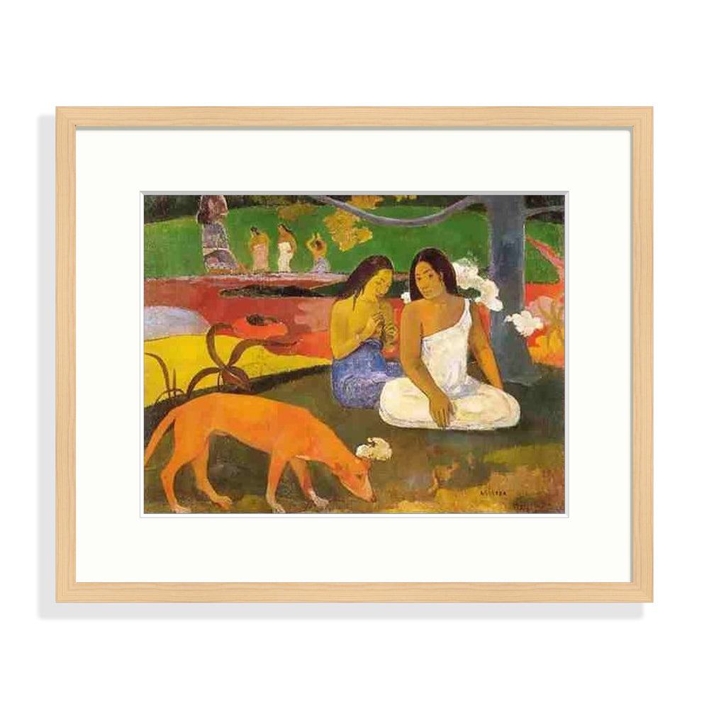 Gauguin - Arearea Le Cadre Décoration intérieure Tableaux cadre bois affiche poster oeuvre d'art rapport qualité prix pas cher peintre célèbre