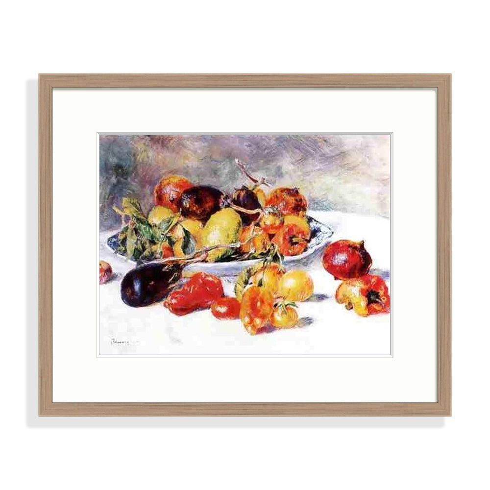 Renoir - Fruits du Midi Le Cadre Décoration intérieure Tableaux cadre bois affiche poster oeuvre d'art rapport qualité prix pas cher peintre célèbre