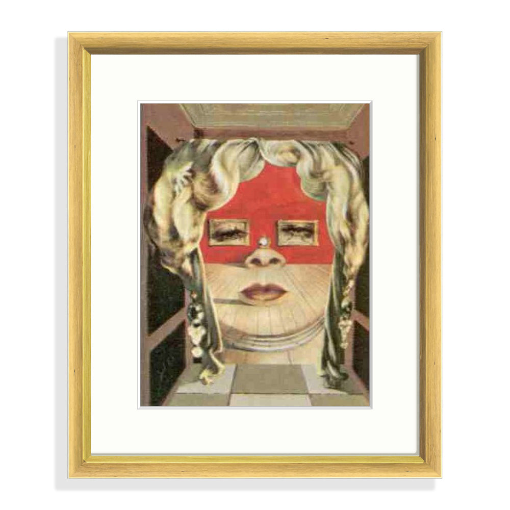 Dali - Le visage de Mae West Le Cadre Décoration intérieure Tableaux cadre bois affiche poster oeuvre d'art rapport qualité prix pas cher peintre célèbre
