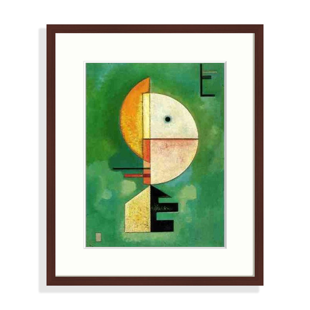 Kandinsky - De bas en haut Le Cadre Décoration intérieure Tableaux cadre bois affiche poster oeuvre d'art rapport qualité prix pas cher peintre célèbre